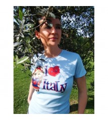 T-shirt - I love Italy (blue)